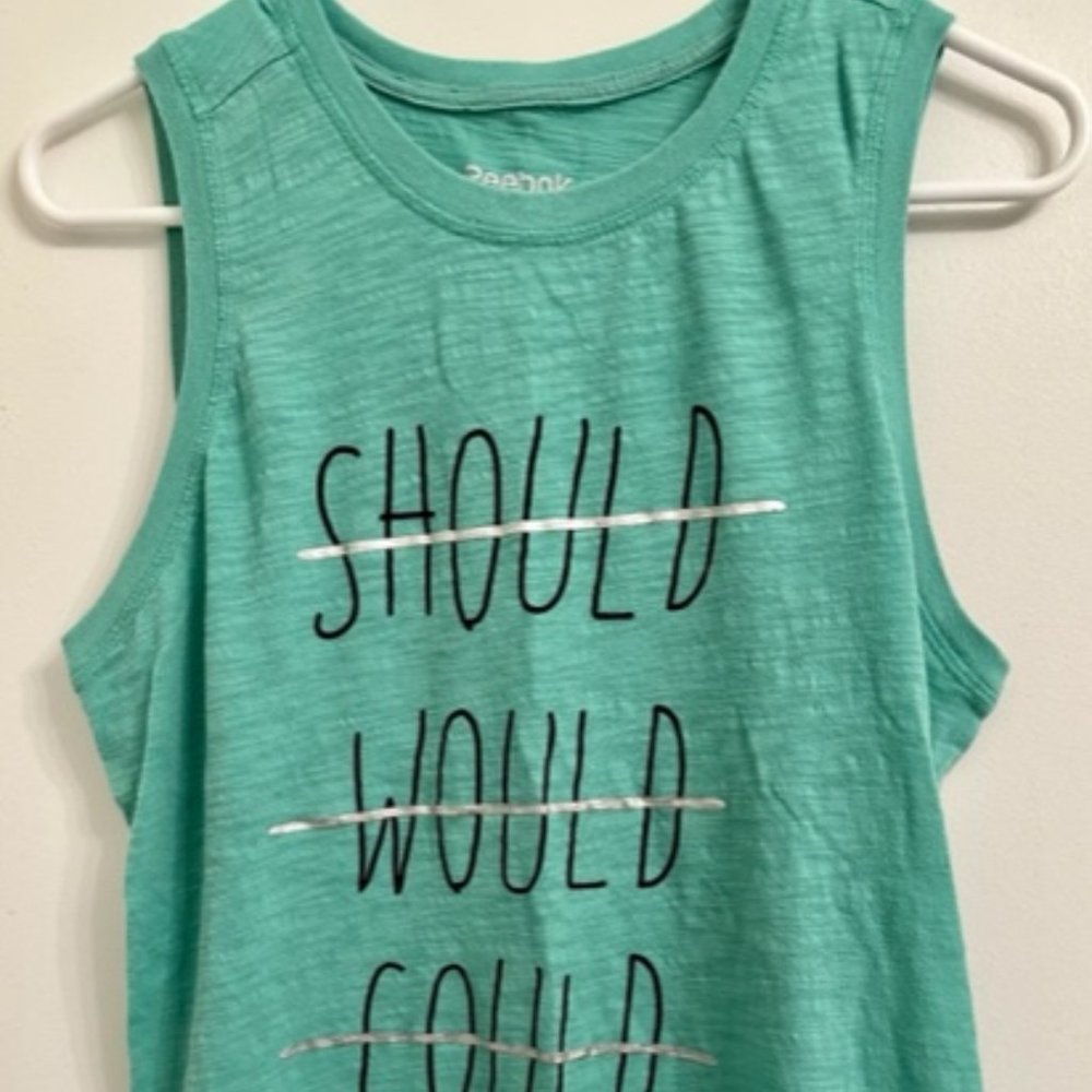 Women's Green Medium Tank Top